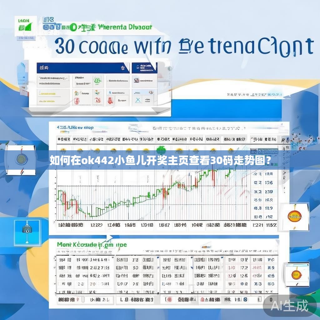如何在ok442小鱼儿开奖主页查看30码走势图？