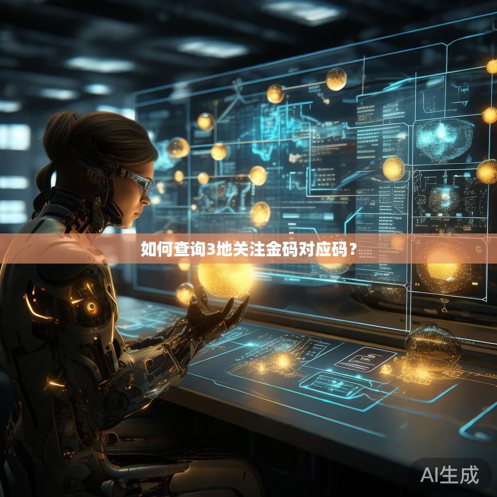 如何查询3地关注金码对应码？