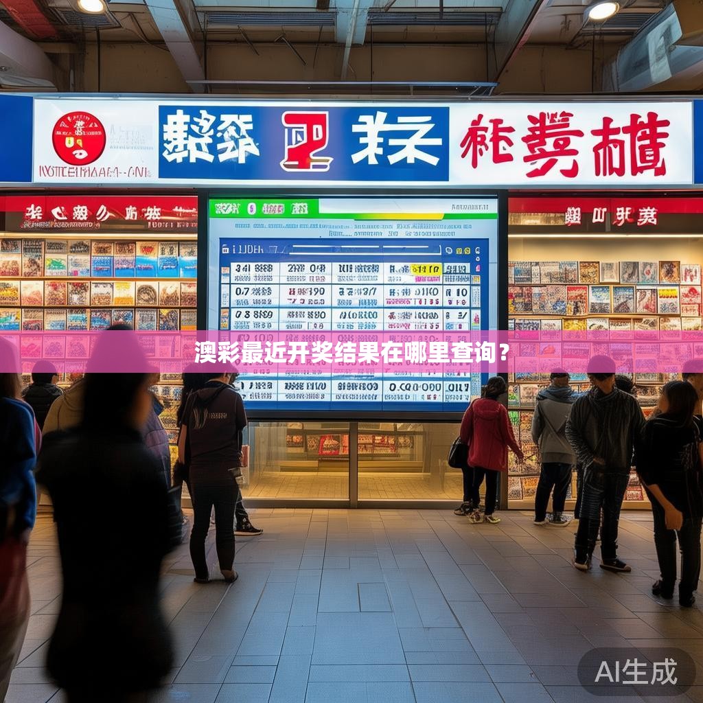 澳彩最近开奖结果在哪里查询？