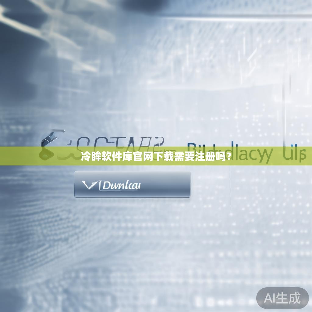 冷眸软件库官网下载需要注册吗？
