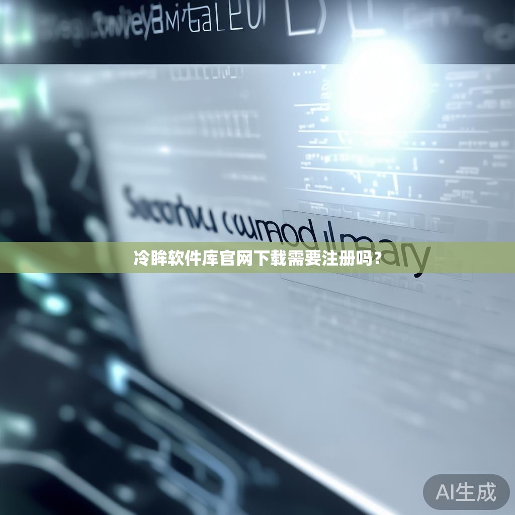 冷眸软件库官网下载需要注册吗？