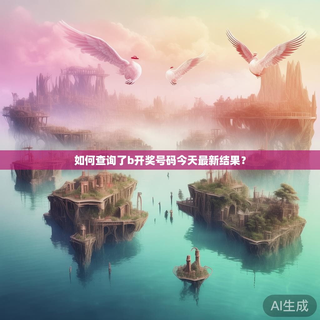 如何查询了b开奖号码今天最新结果？