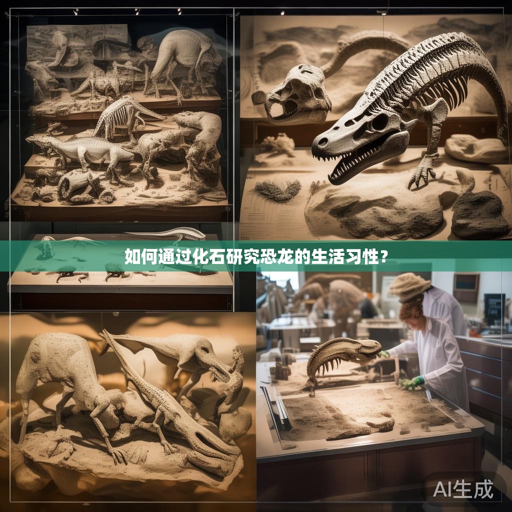 如何通过化石研究恐龙的生活习性？