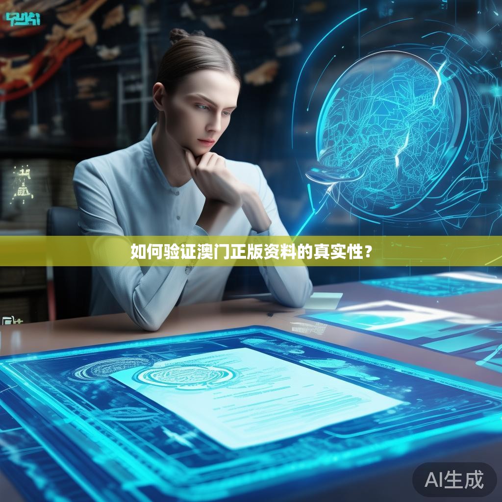 如何验证澳门正版资料的真实性？
