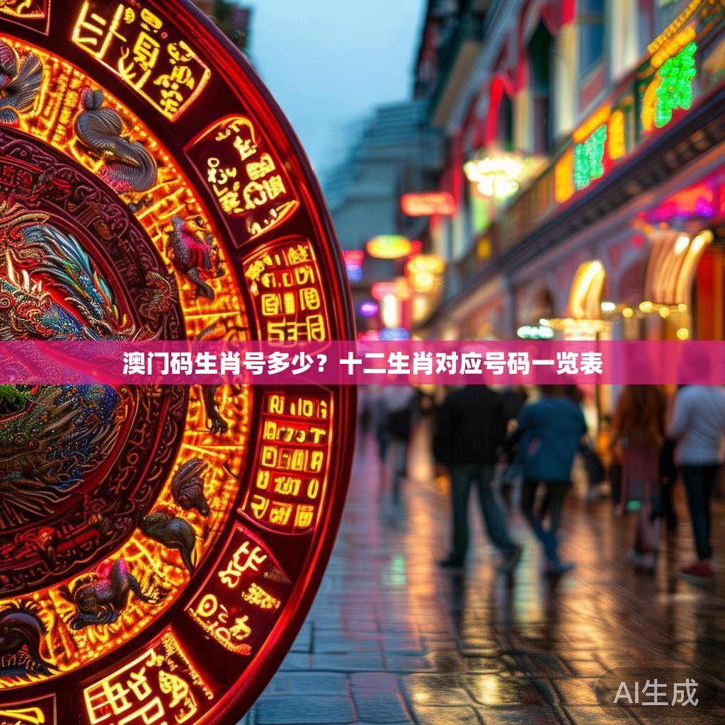 澳门码生肖号多少？十二生肖对应号码一览表