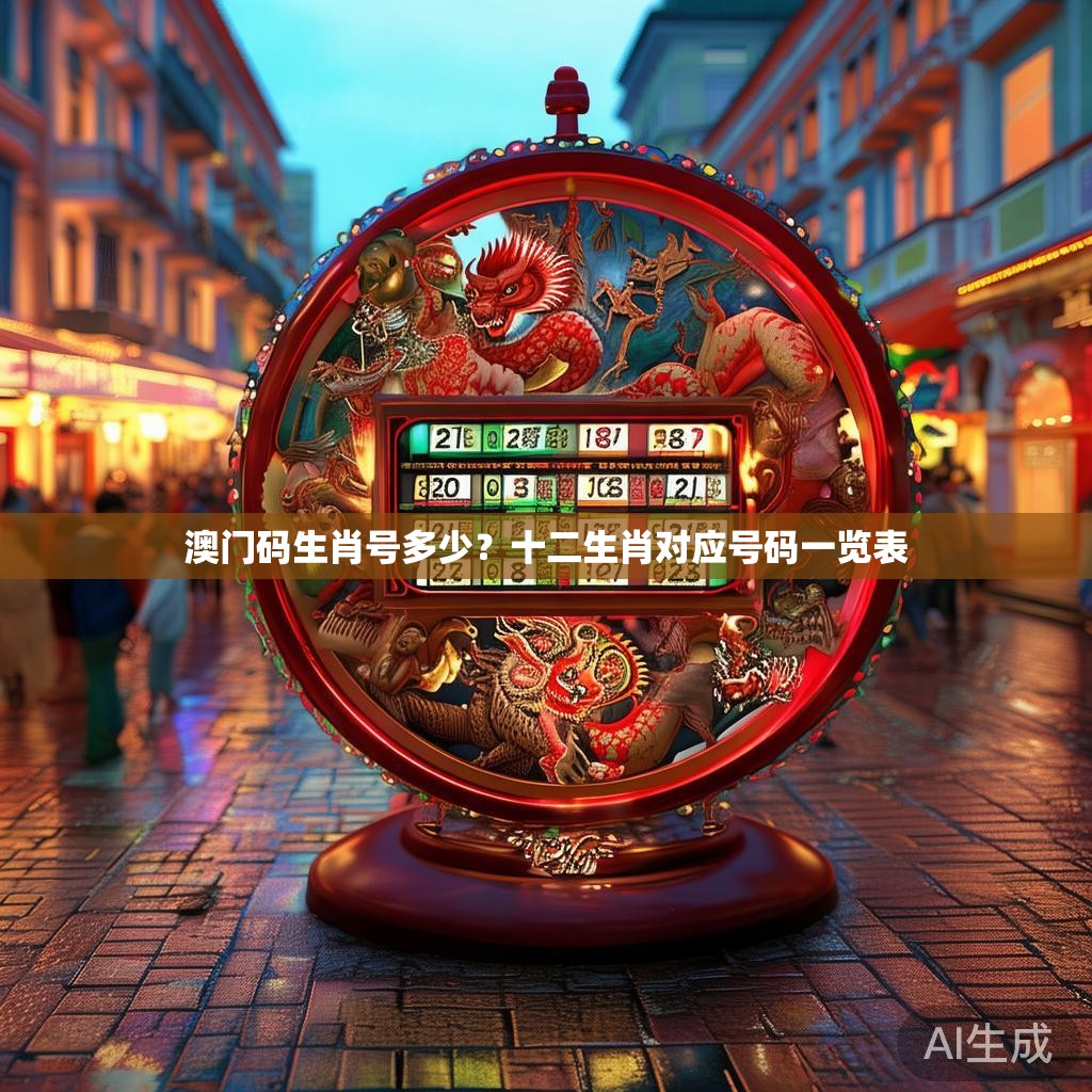 澳门码生肖号多少？十二生肖对应号码一览表