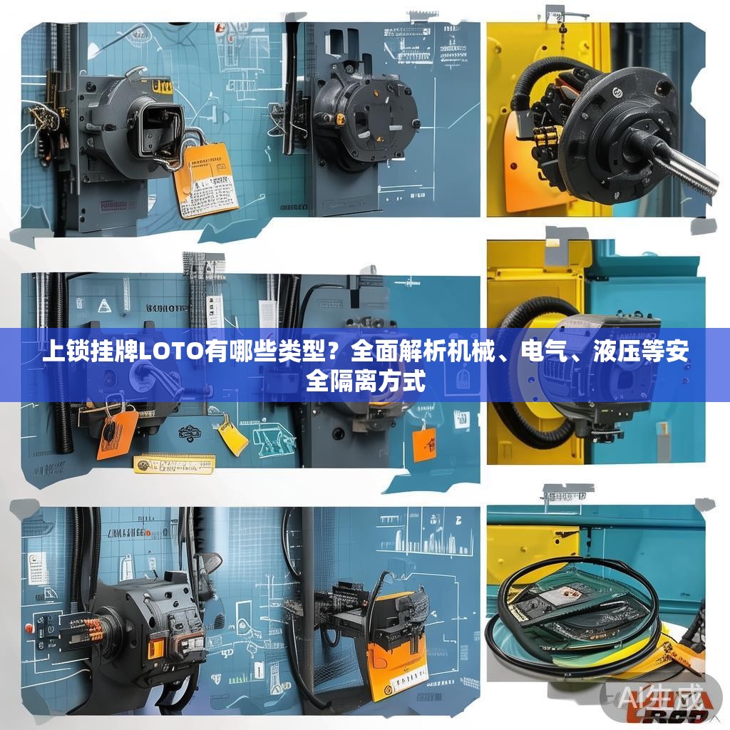 上锁挂牌LOTO有哪些类型？全面解析机械、电气、液压等安全隔离方式