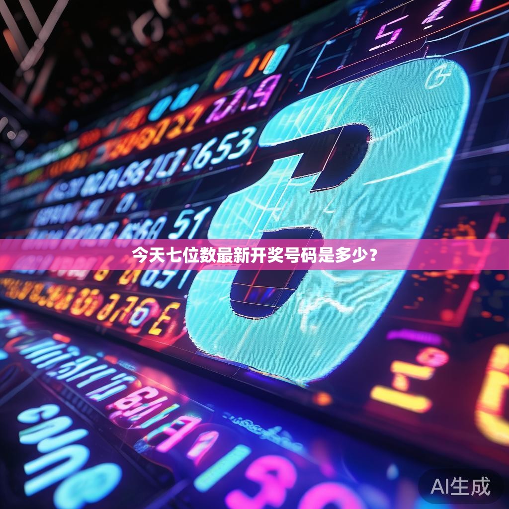 今天七位数最新开奖号码是多少？