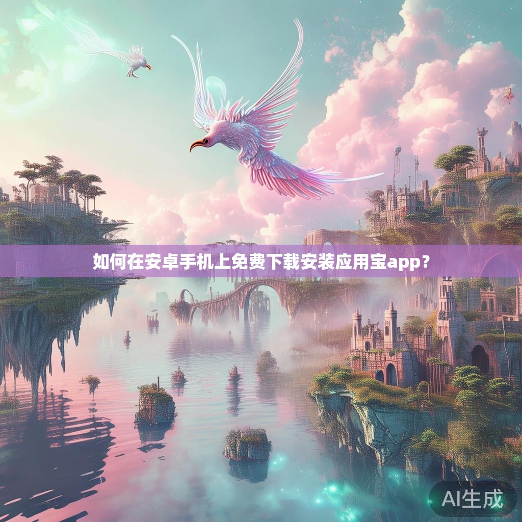 如何在安卓手机上免费下载安装应用宝app？