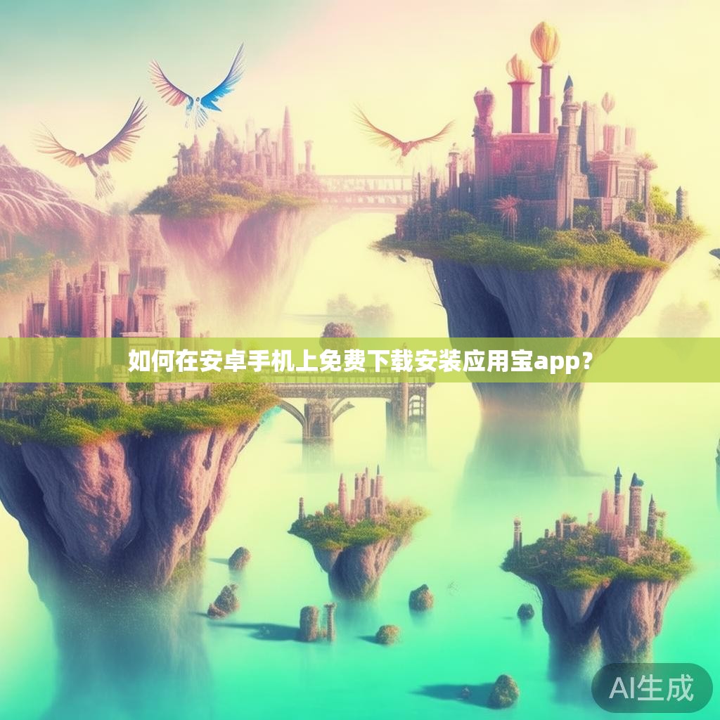 如何在安卓手机上免费下载安装应用宝app？