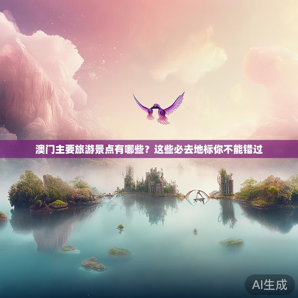 澳门主要旅游景点有哪些？这些必去地标你不能错过