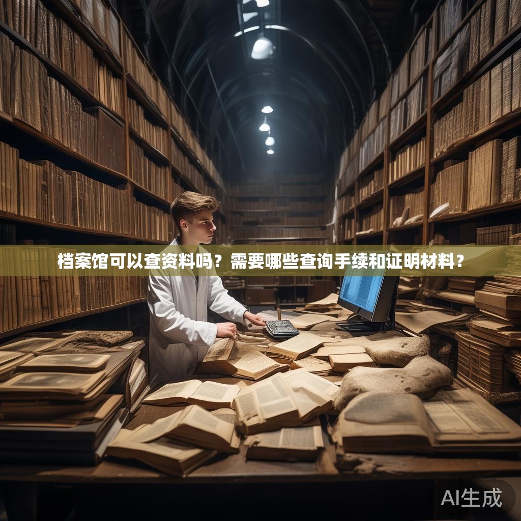 档案馆可以查资料吗？需要哪些查询手续和证明材料？