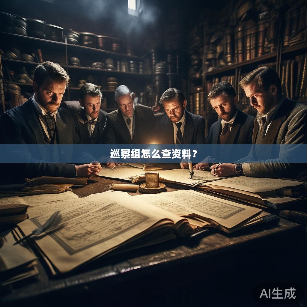 巡察组怎么查资料？