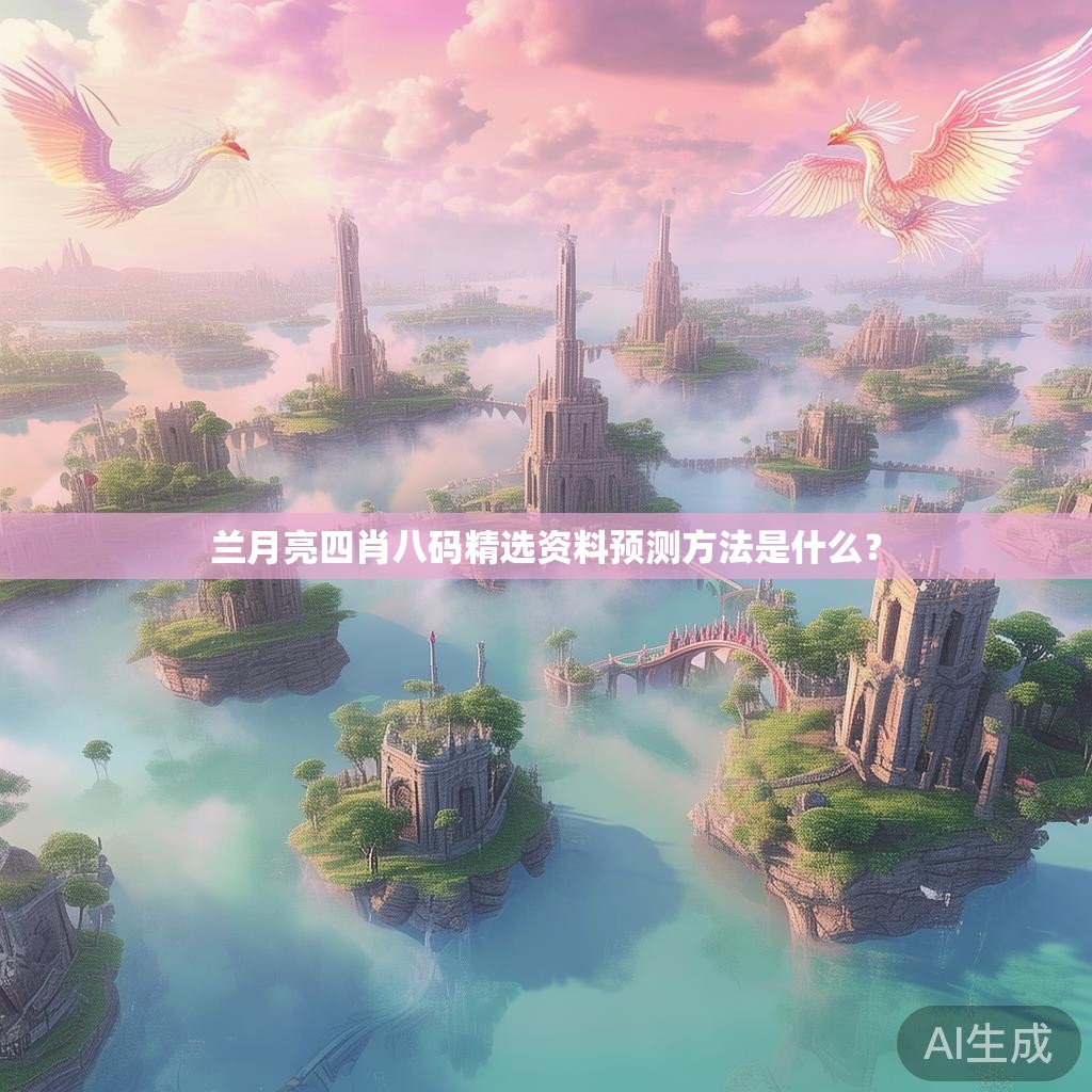 兰月亮四肖八码精选资料预测方法是什么？