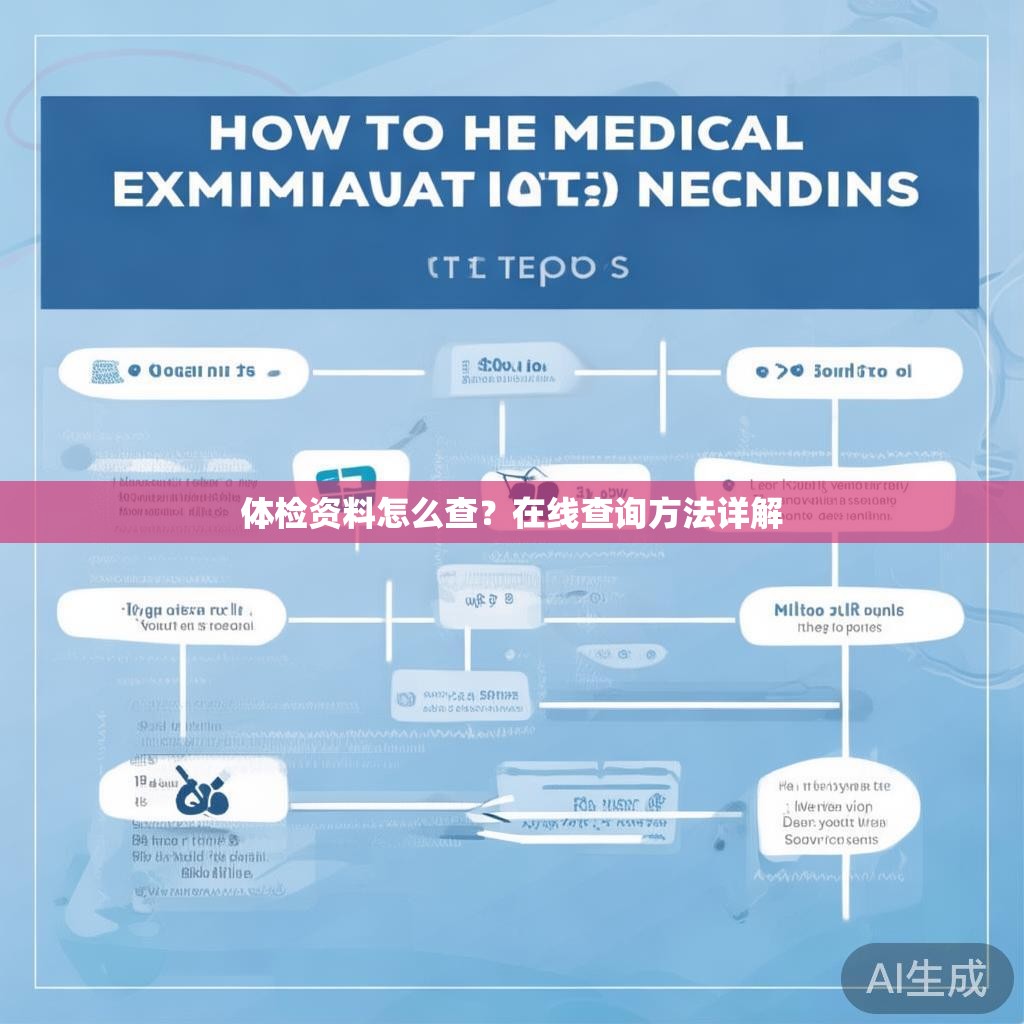 体检资料怎么查？在线查询方法详解