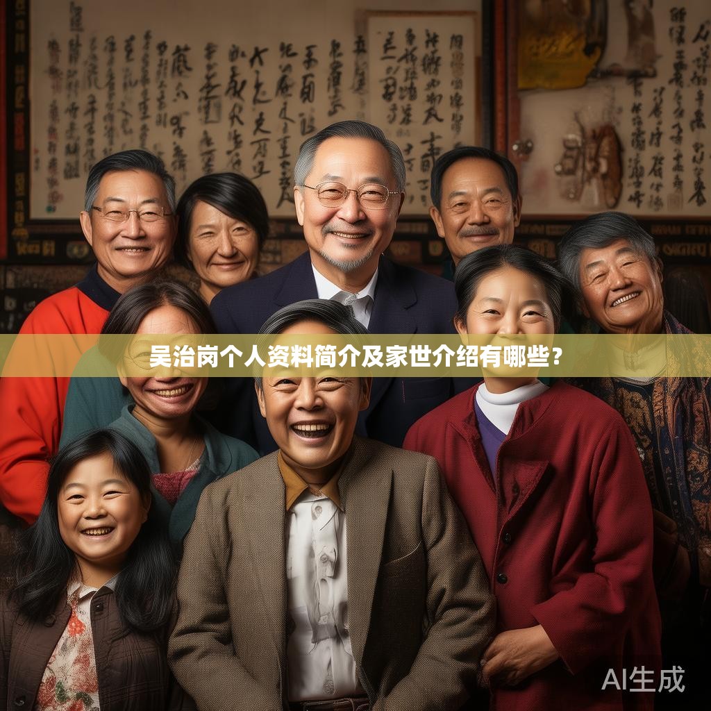 吴治岗个人资料简介及家世介绍有哪些？