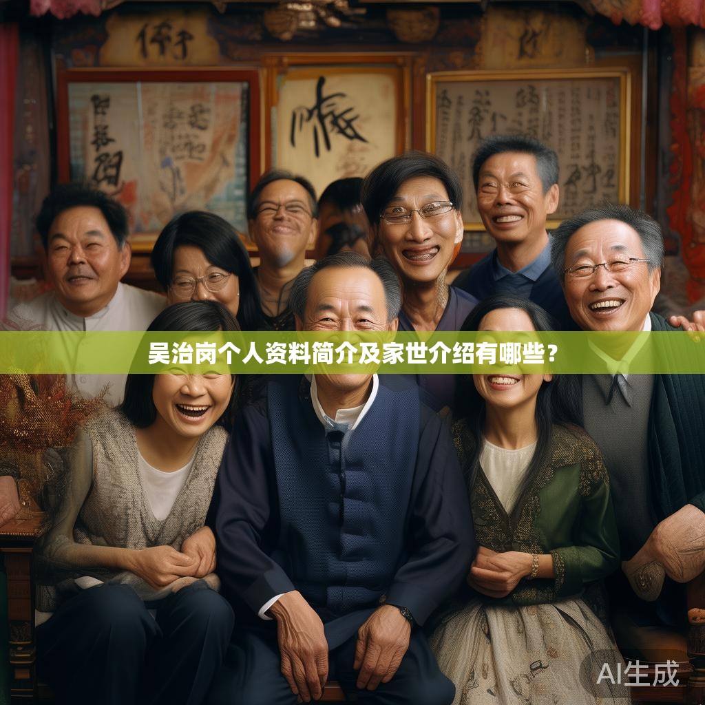 吴治岗个人资料简介及家世介绍有哪些？