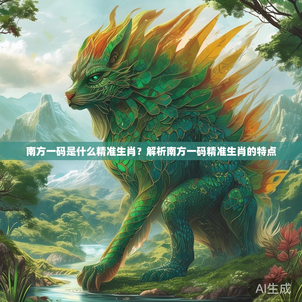 南方一码是什么精准生肖？解析南方一码精准生肖的特点