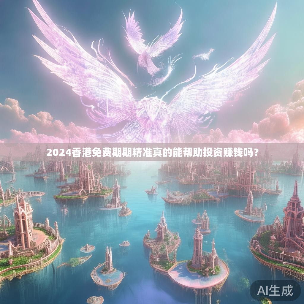 2024香港免费期期精准真的能帮助投资赚钱吗？