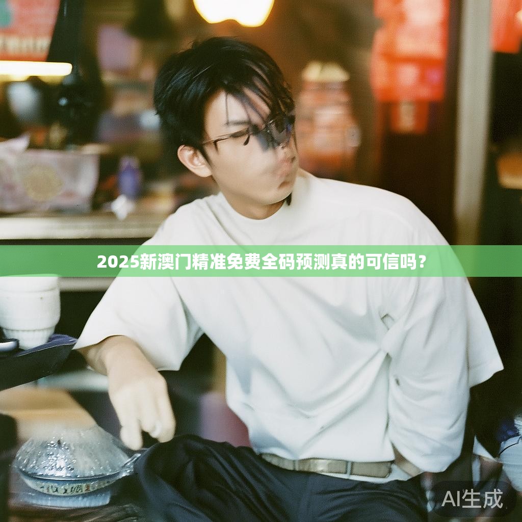 2025新澳门精准免费全码预测真的可信吗？