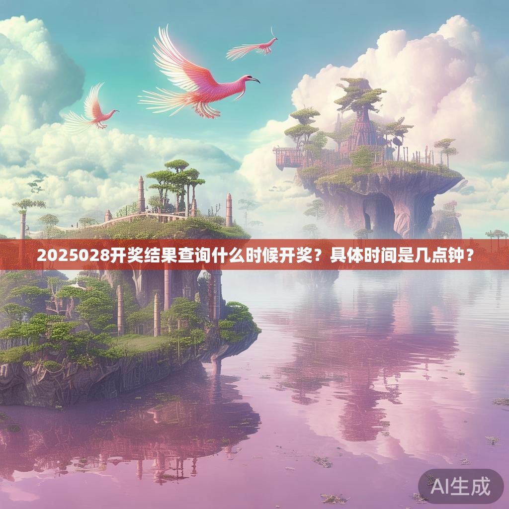 2025028开奖结果查询什么时候开奖？具体时间是几点钟？