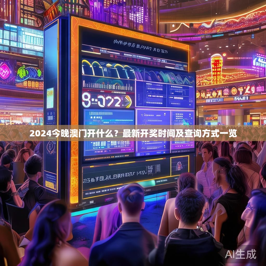 2024今晚澳门开什么？最新开奖时间及查询方式一览