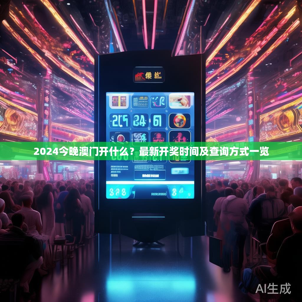 2024今晚澳门开什么？最新开奖时间及查询方式一览