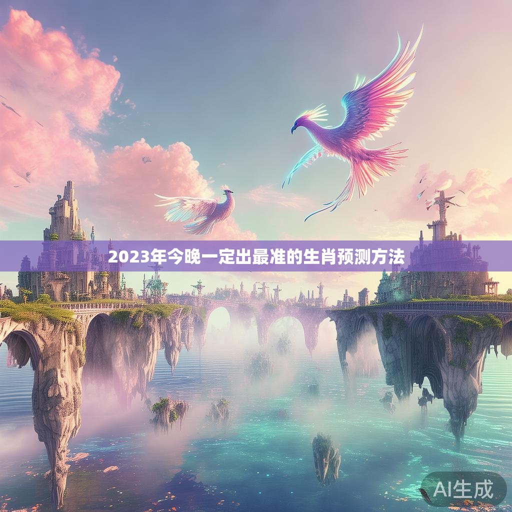 2023年今晚一定出最准的生肖预测方法