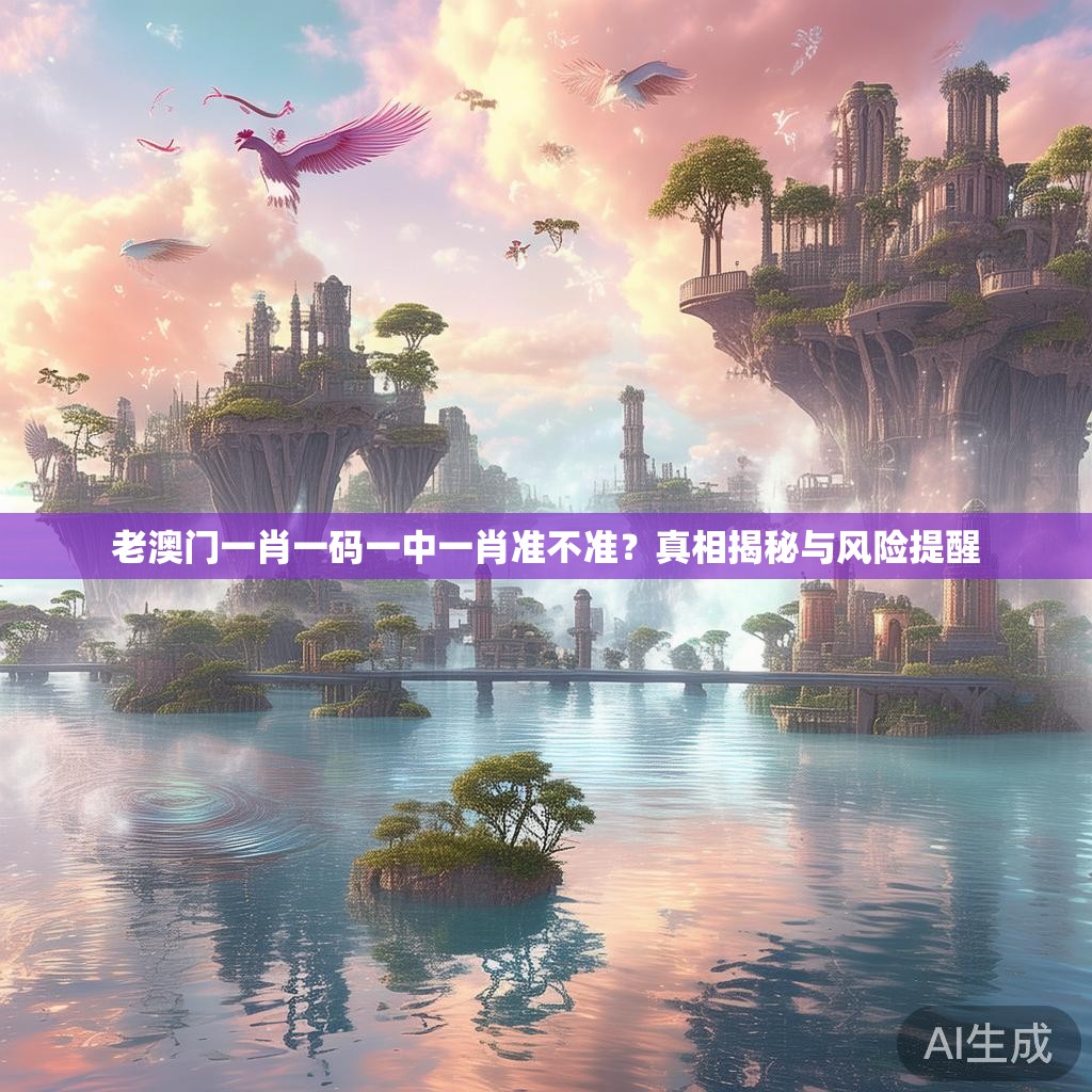 老澳门一肖一码一中一肖准不准？真相揭秘与风险提醒