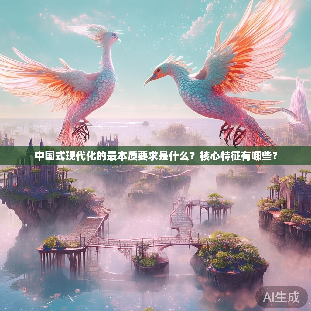 中国式现代化的最本质要求是什么？核心特征有哪些？