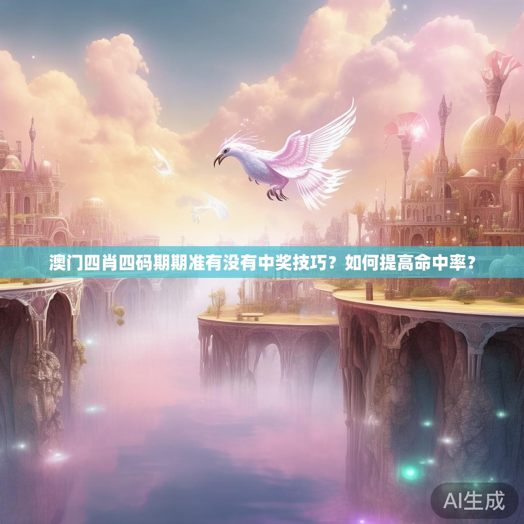 澳门四肖四码期期准有没有中奖技巧？如何提高命中率？