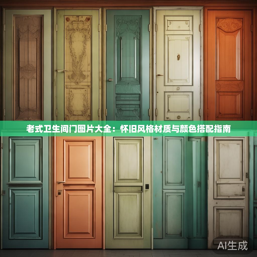 老式卫生间门图片大全：怀旧风格材质与颜色搭配指南