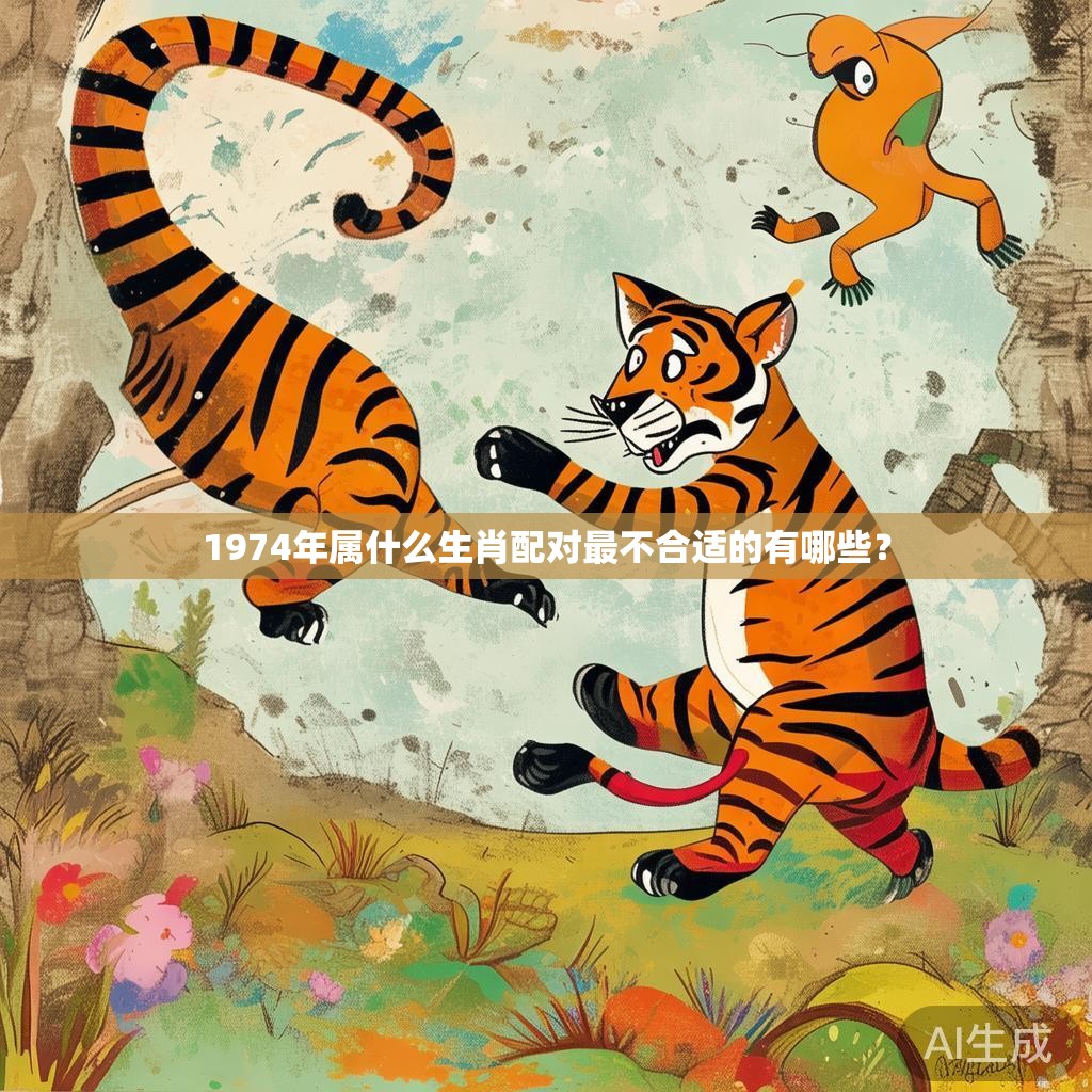1974年属什么生肖配对最不合适的有哪些？
