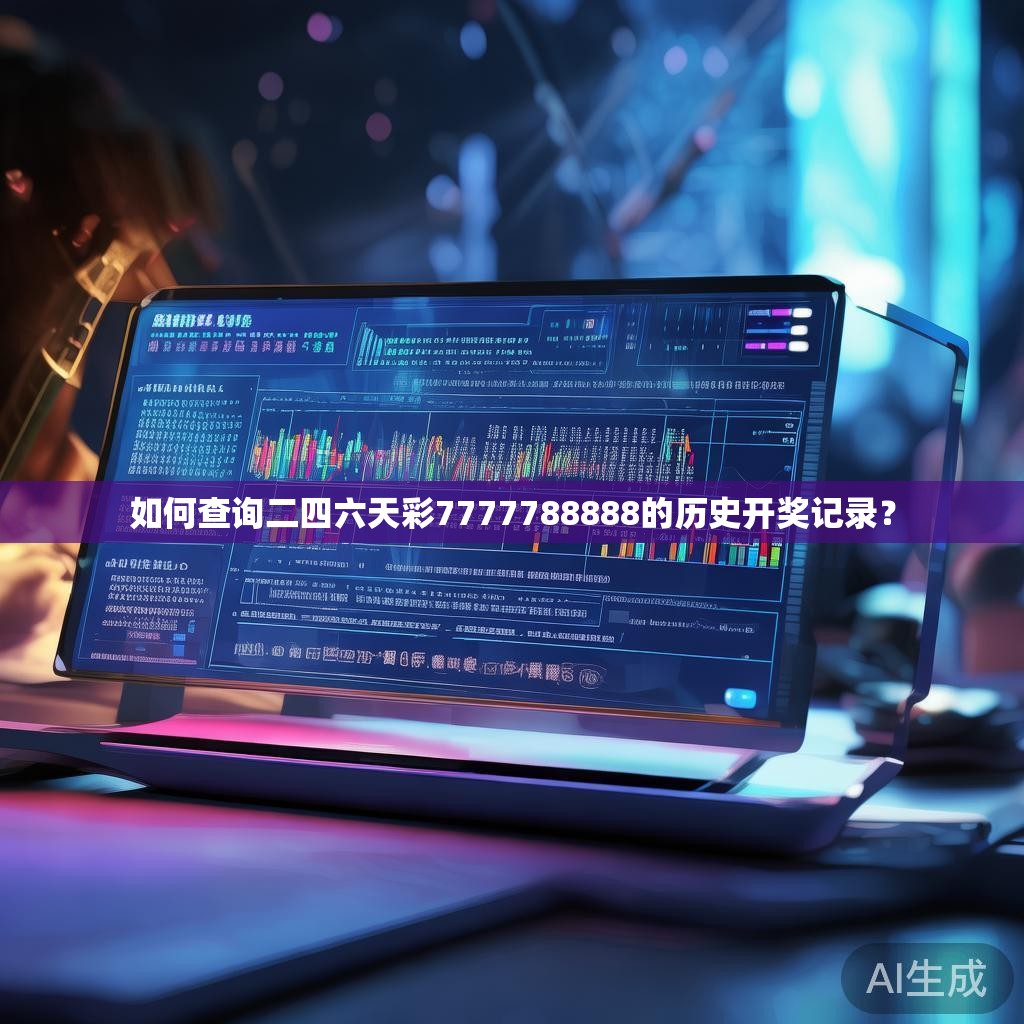 如何查询二四六天彩7777788888的历史开奖记录？
