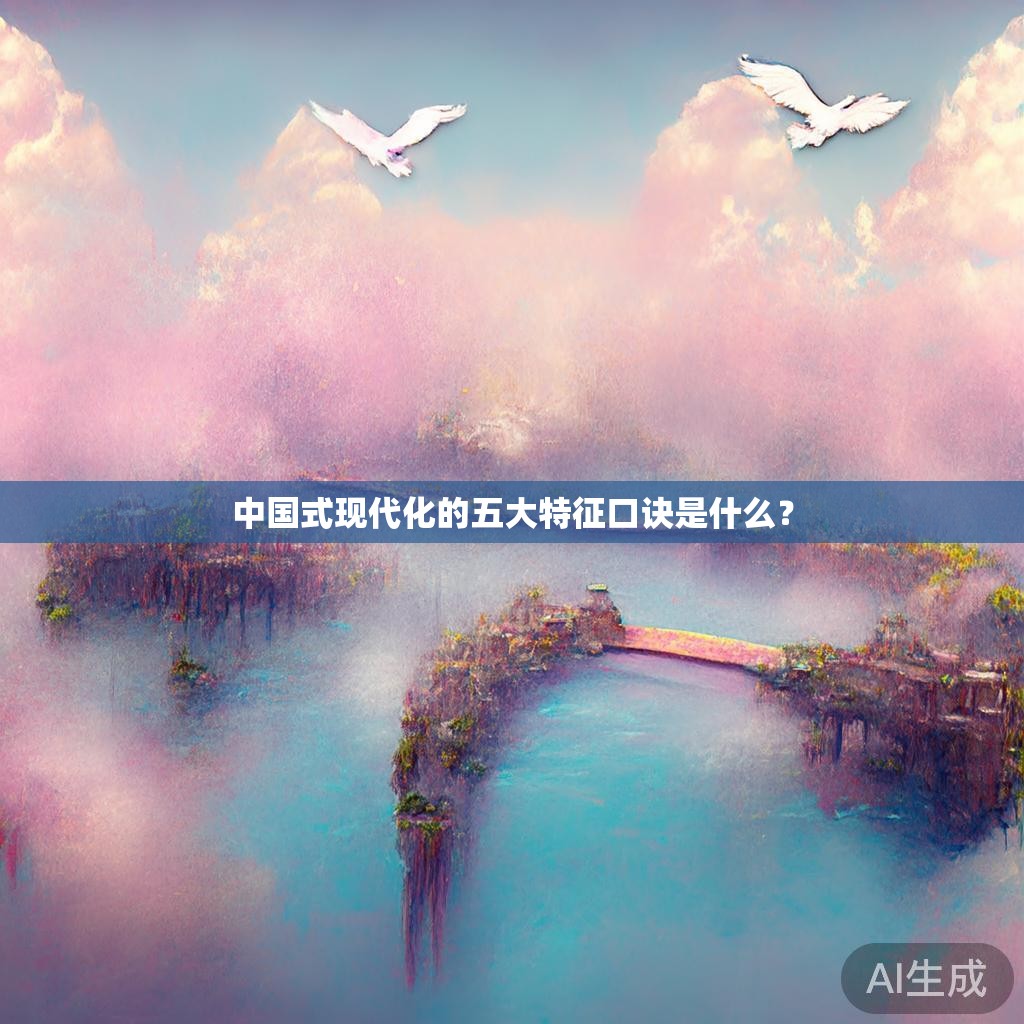 中国式现代化的五大特征口诀是什么？