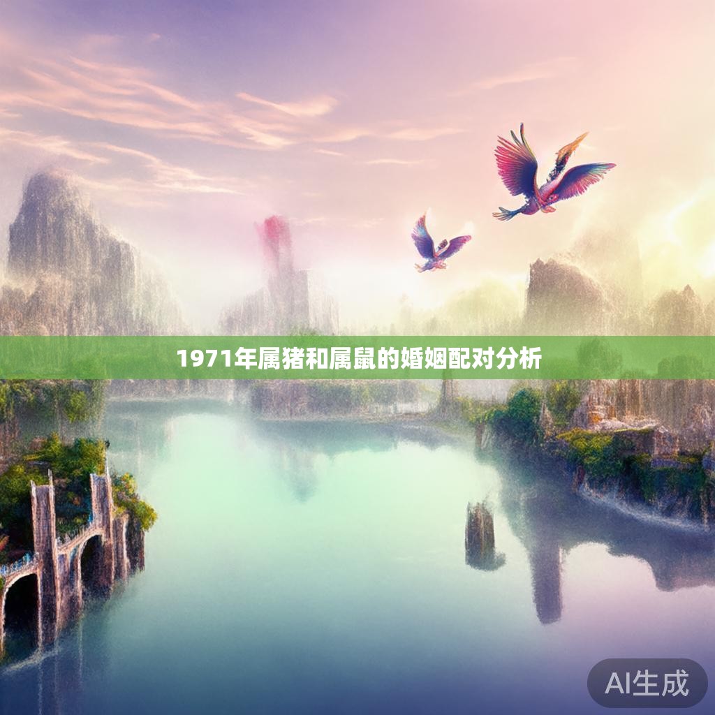 1971年属猪和属鼠的婚姻配对分析