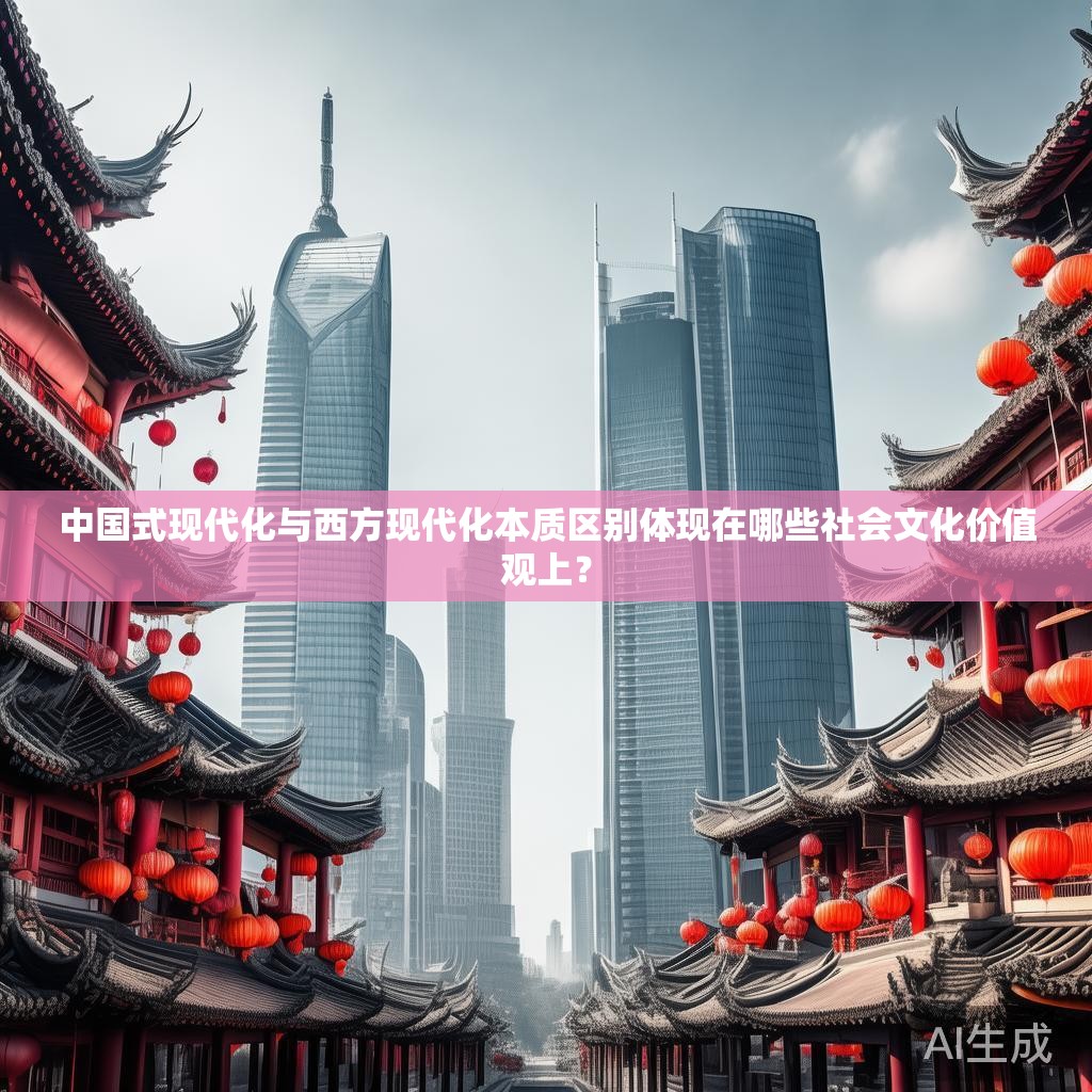 中国式现代化与西方现代化本质区别体现在哪些社会文化价值观上? 中国式现代化与西方现代化本质区别体现在哪些社会文化价值观上?