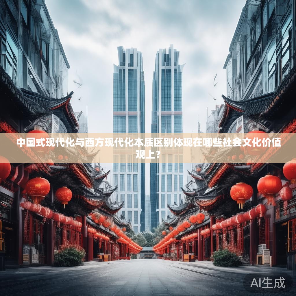 中国式现代化与西方现代化本质区别体现在哪些社会文化价值观上? 中国式现代化与西方现代化本质区别体现在哪些社会文化价值观上?