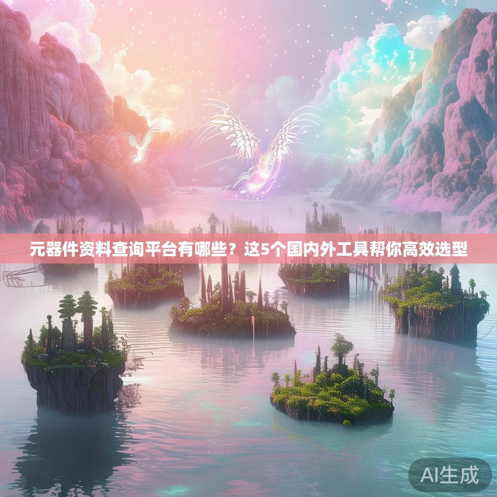 元器件资料查询平台有哪些？这5个国内外工具帮你高效选型