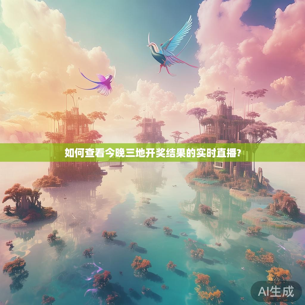 如何查看今晚三地开奖结果的实时直播?