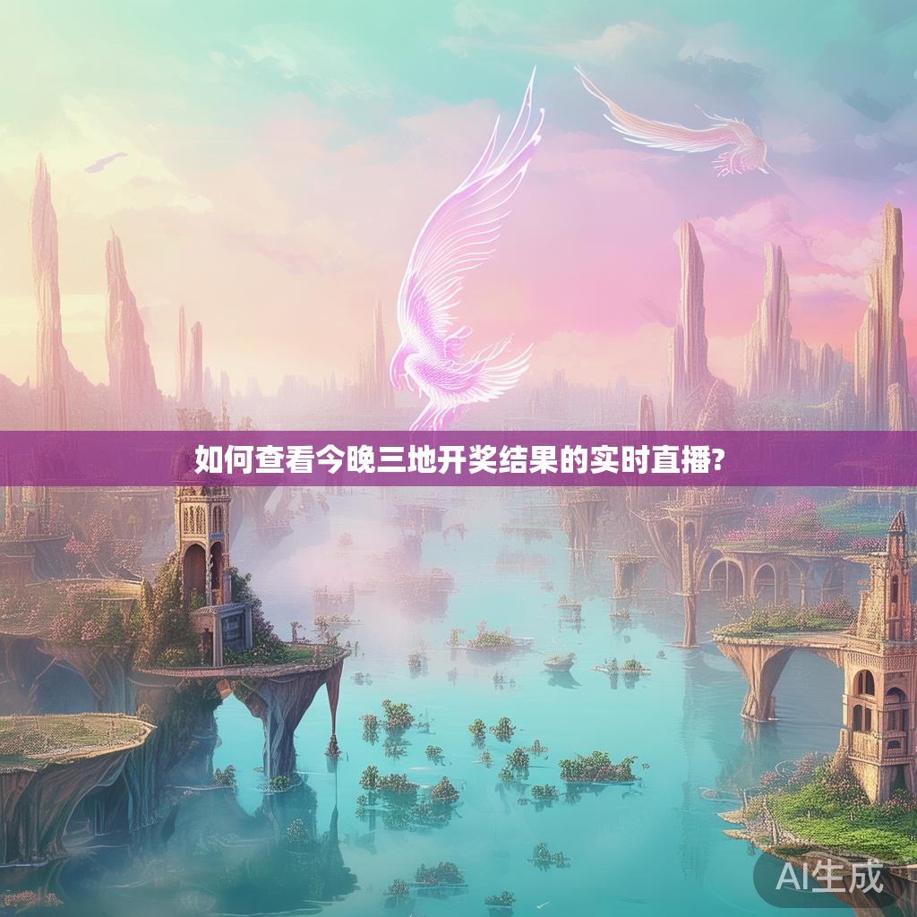 如何查看今晚三地开奖结果的实时直播?
