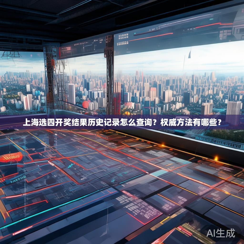 上海选四开奖结果历史记录怎么查询？权威方法有哪些？