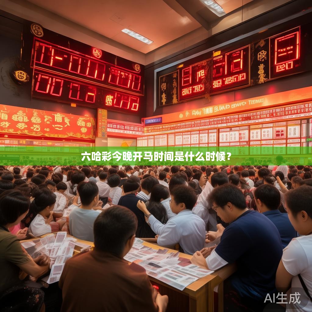 六哈彩今晚开马时间是什么时候？