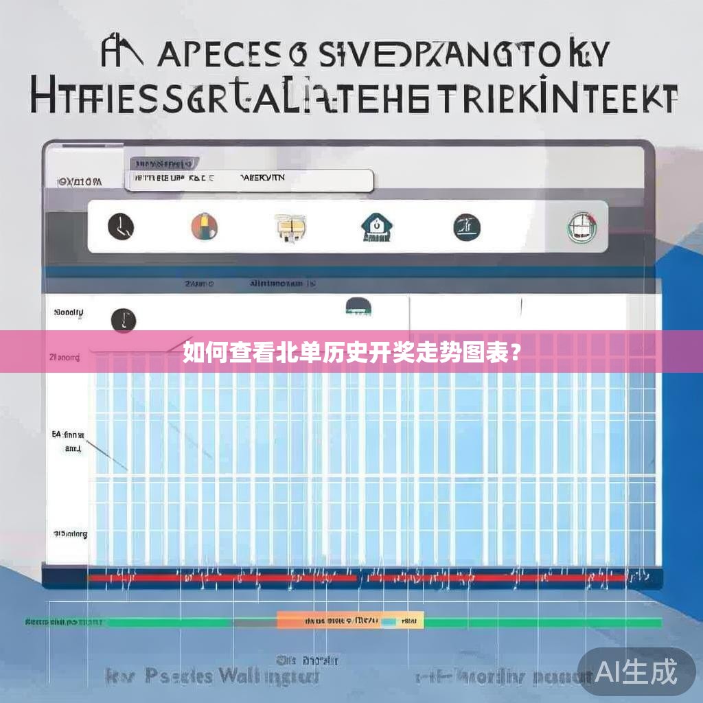 如何查看北单历史开奖走势图表？