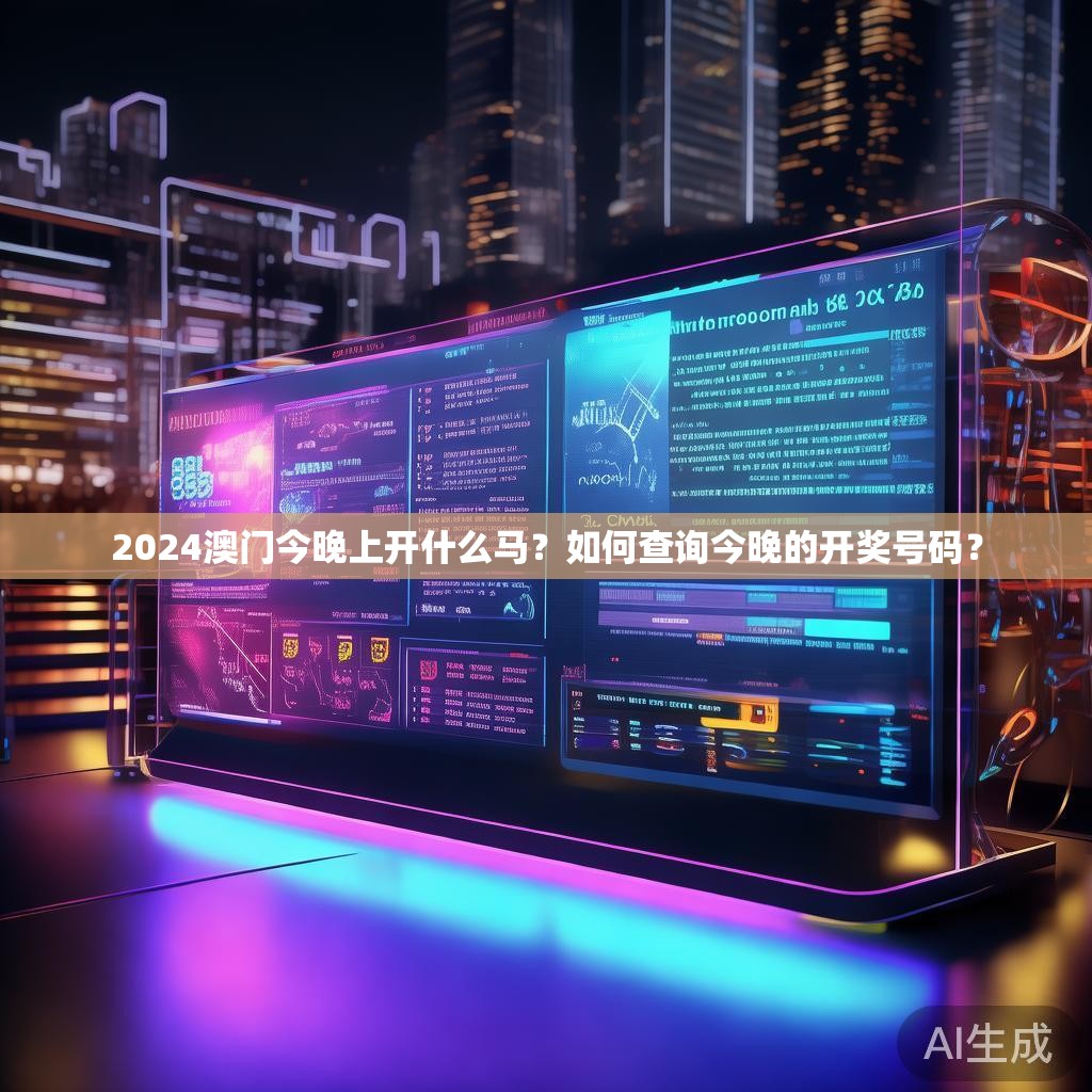 2024澳门今晚上开什么马？如何查询今晚的开奖号码？