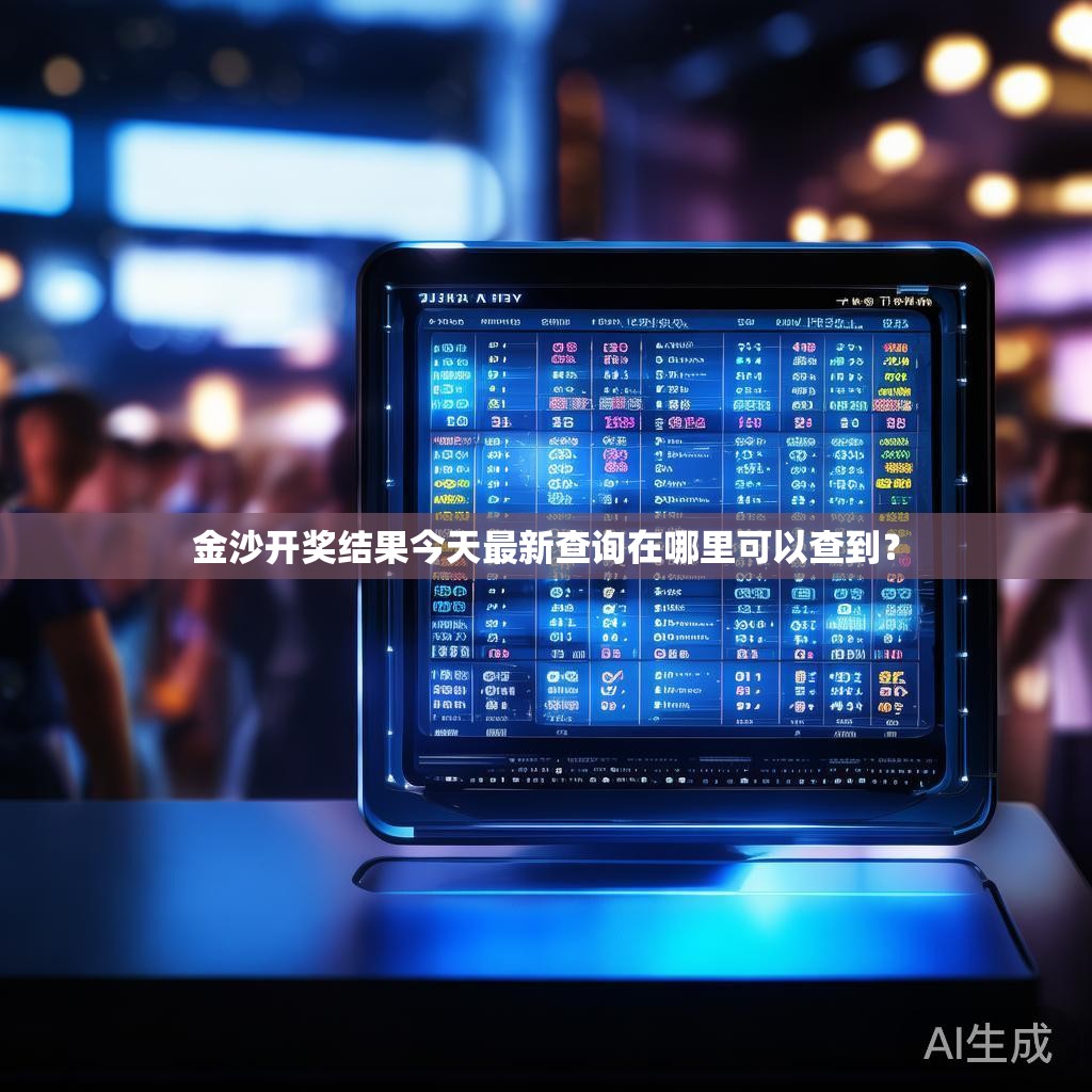 金沙开奖结果今天最新查询在哪里可以查到？