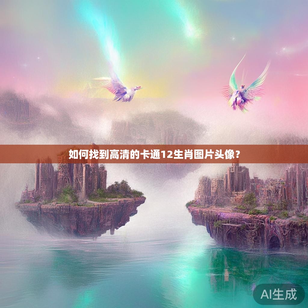 如何找到高清的卡通12生肖图片头像？