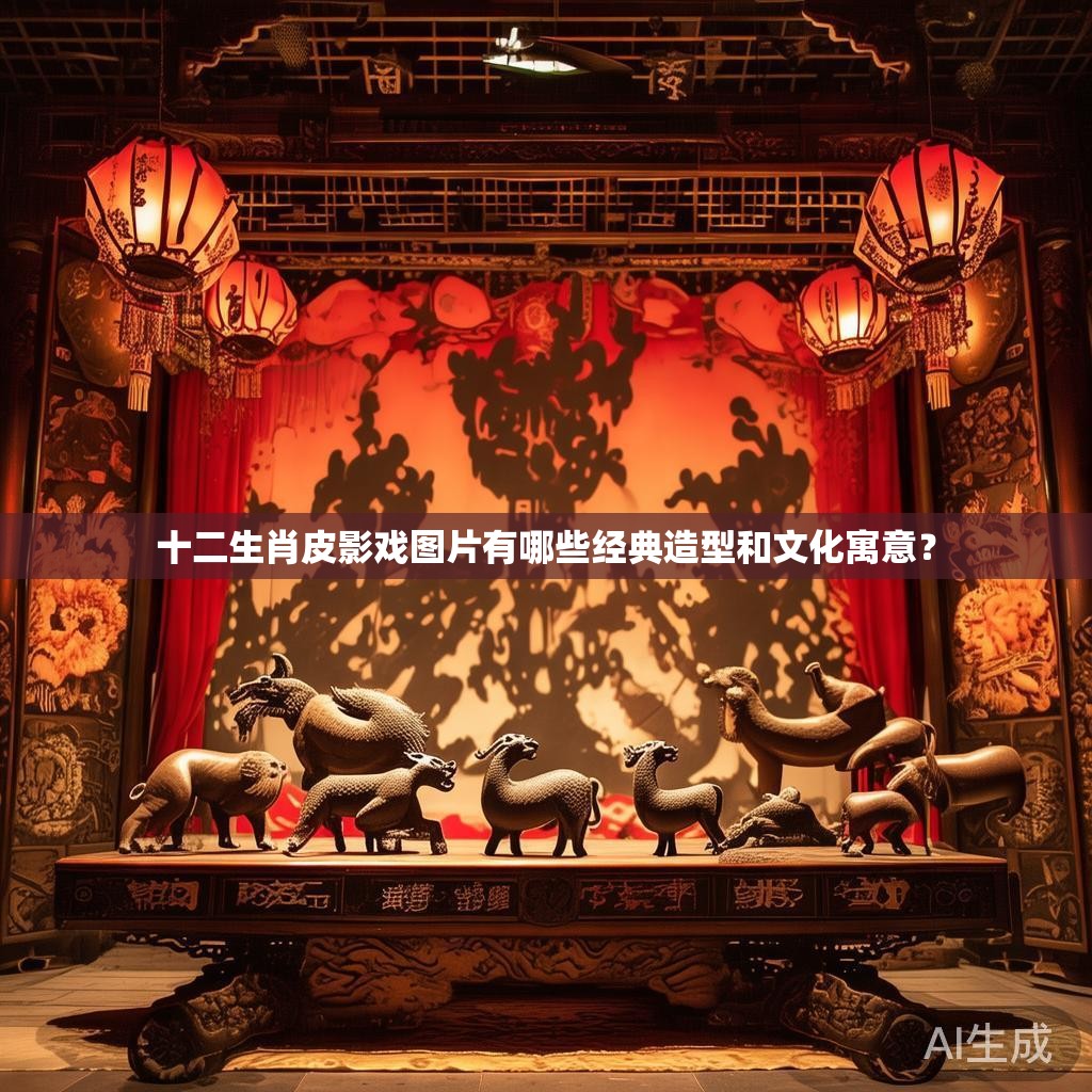 十二生肖皮影戏图片有哪些经典造型和文化寓意？