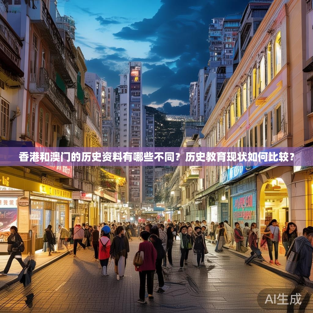香港和澳门的历史资料有哪些不同？历史教育现状如何比较？