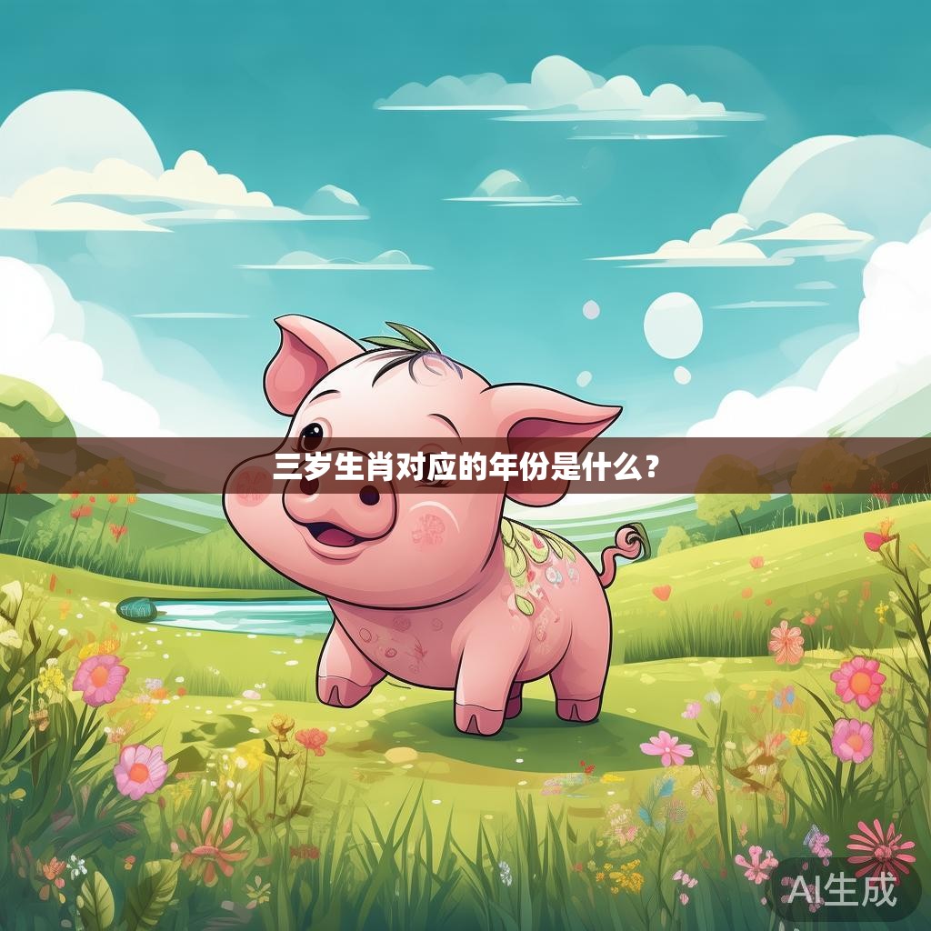 三岁生肖对应的年份是什么？